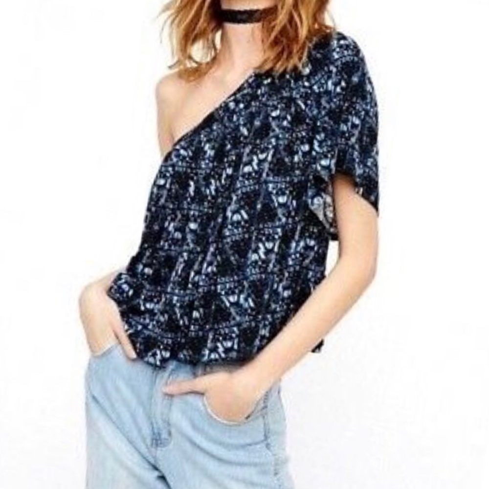 Free People One Shoulder Top